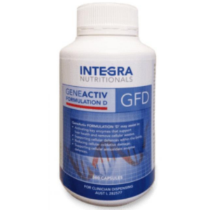 GFD GeneActiv Formulation D 360cap | Integra Nutritionals